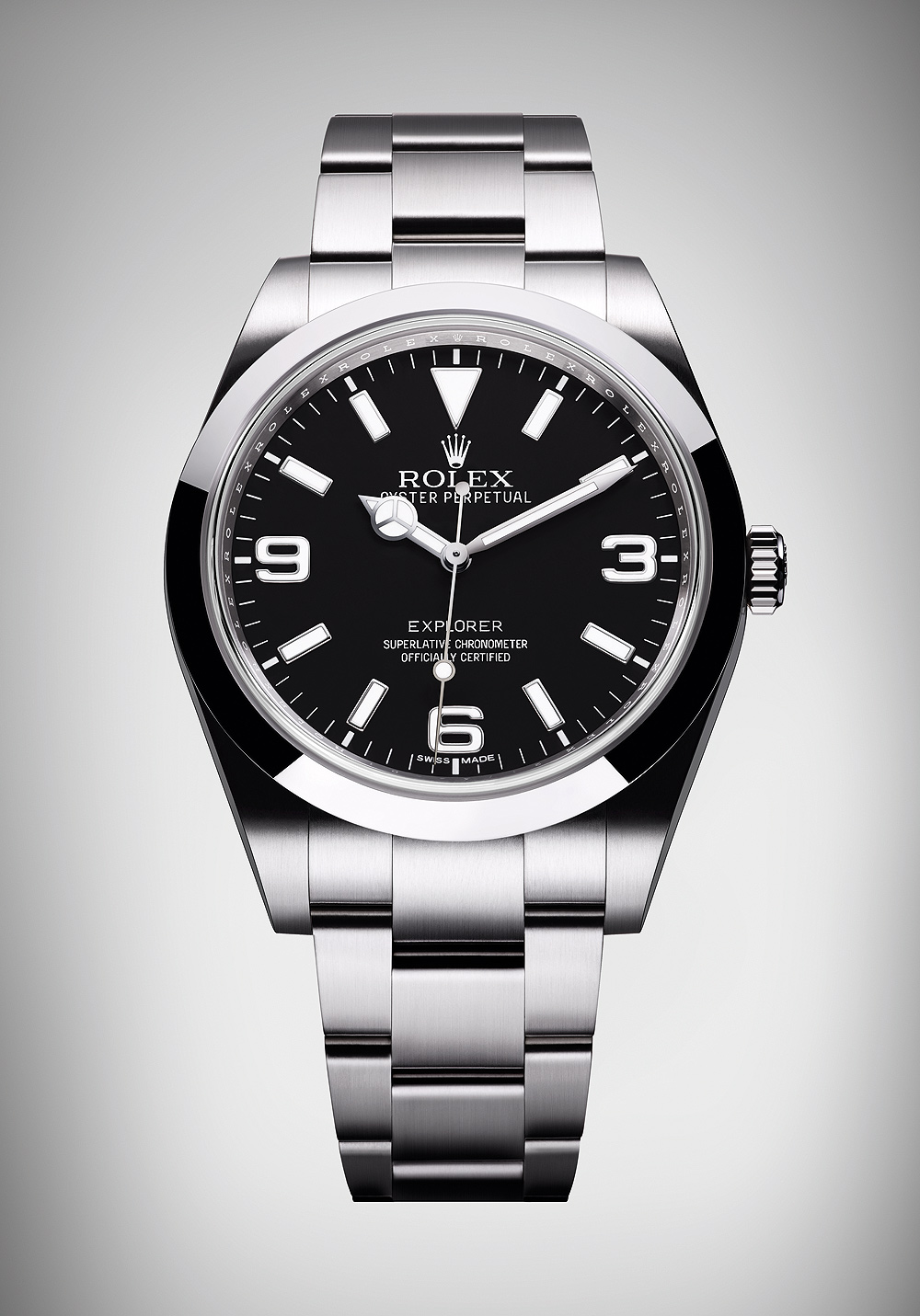 Rolex Oyster Perpetual Explorer - front
