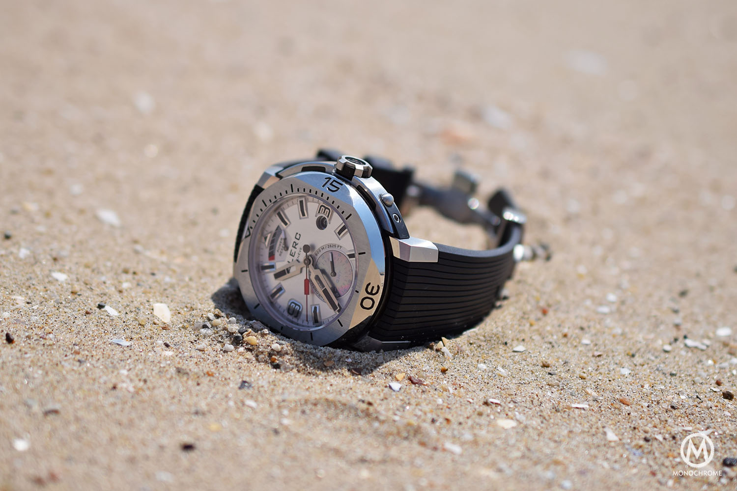 Overall appearance for Clerc dive watch