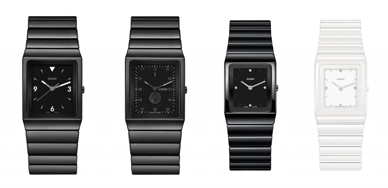 rado wrist watch black