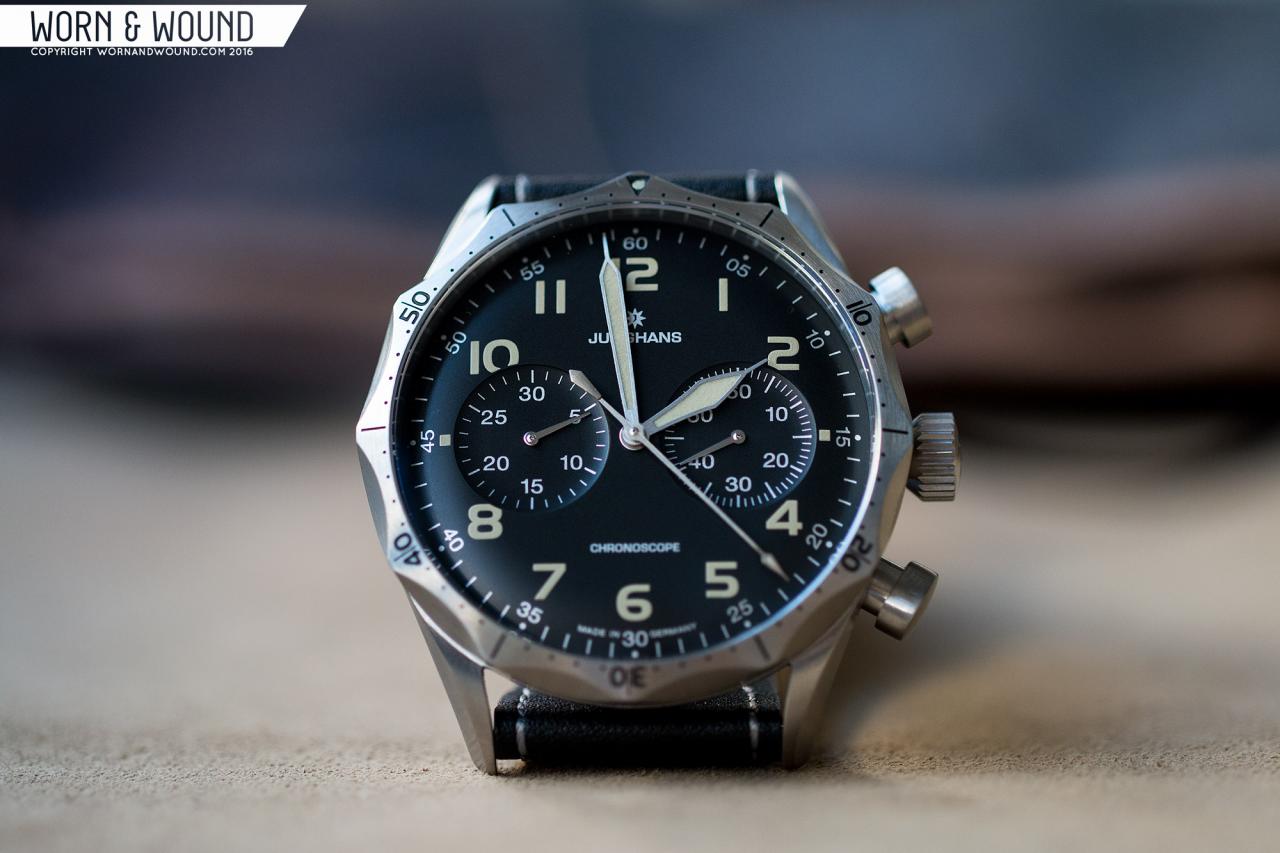  Junghans Meister Pilot Chronograph watch