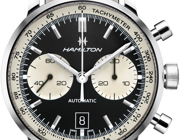 new Hamilton Intra-Matic 68 dial