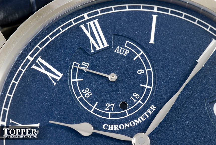 Glashütte Original Senator Chronometer Blue Watch Watch Releases 