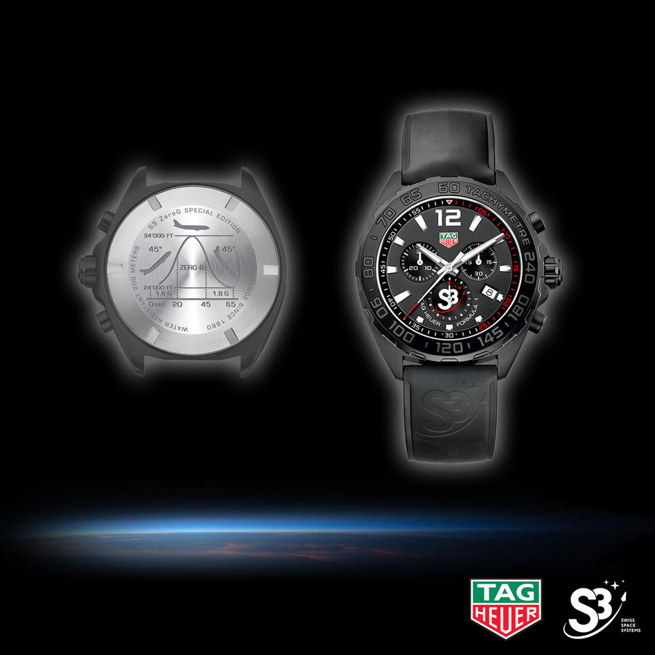 TAG Heuer Formula 1 S3 Watch Is Boarding Pass To Your Zero-Gravity Flight Watch Releases 