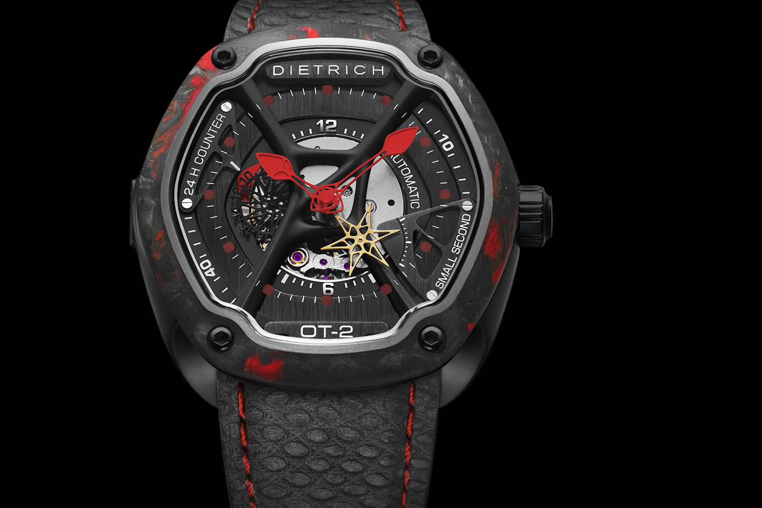 Dietrich O.Time colored forged carbon