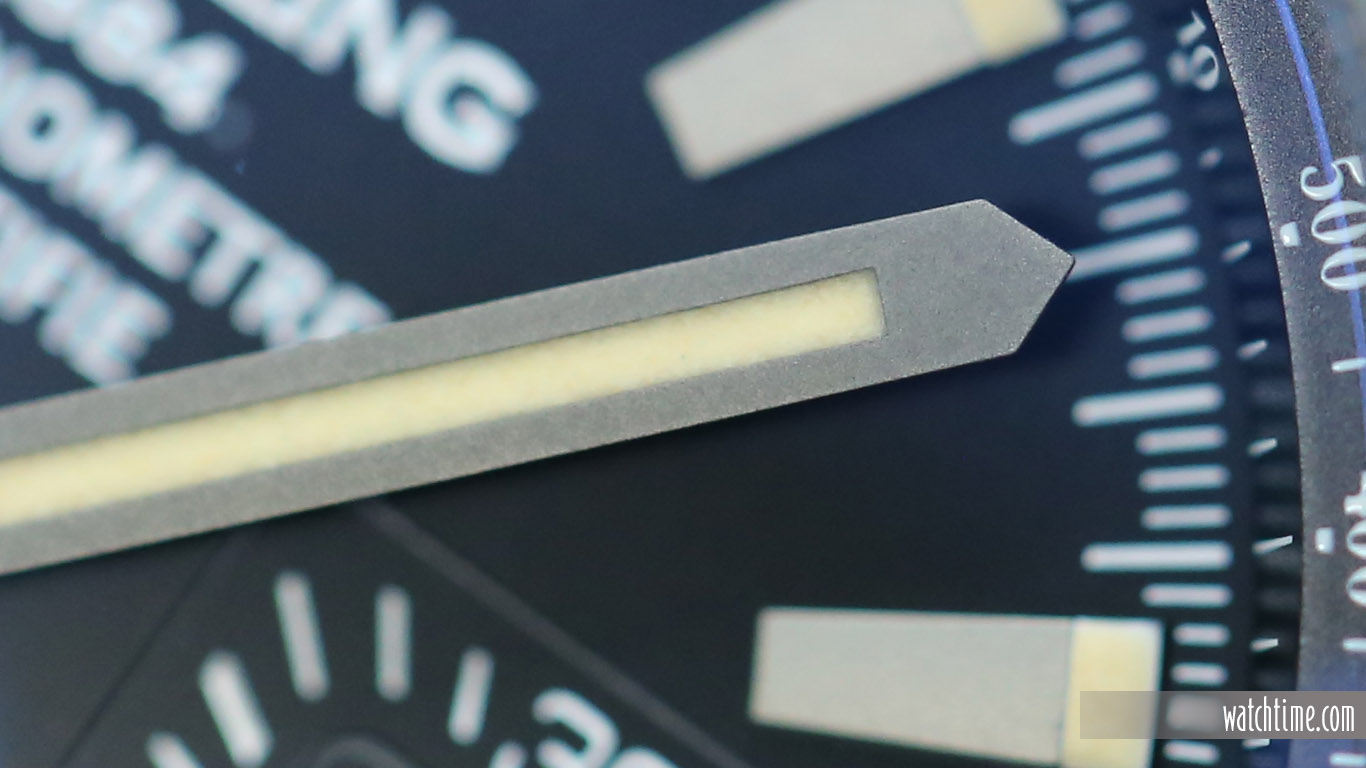 Breitling Chronomat Blacksteel - Minute Hand