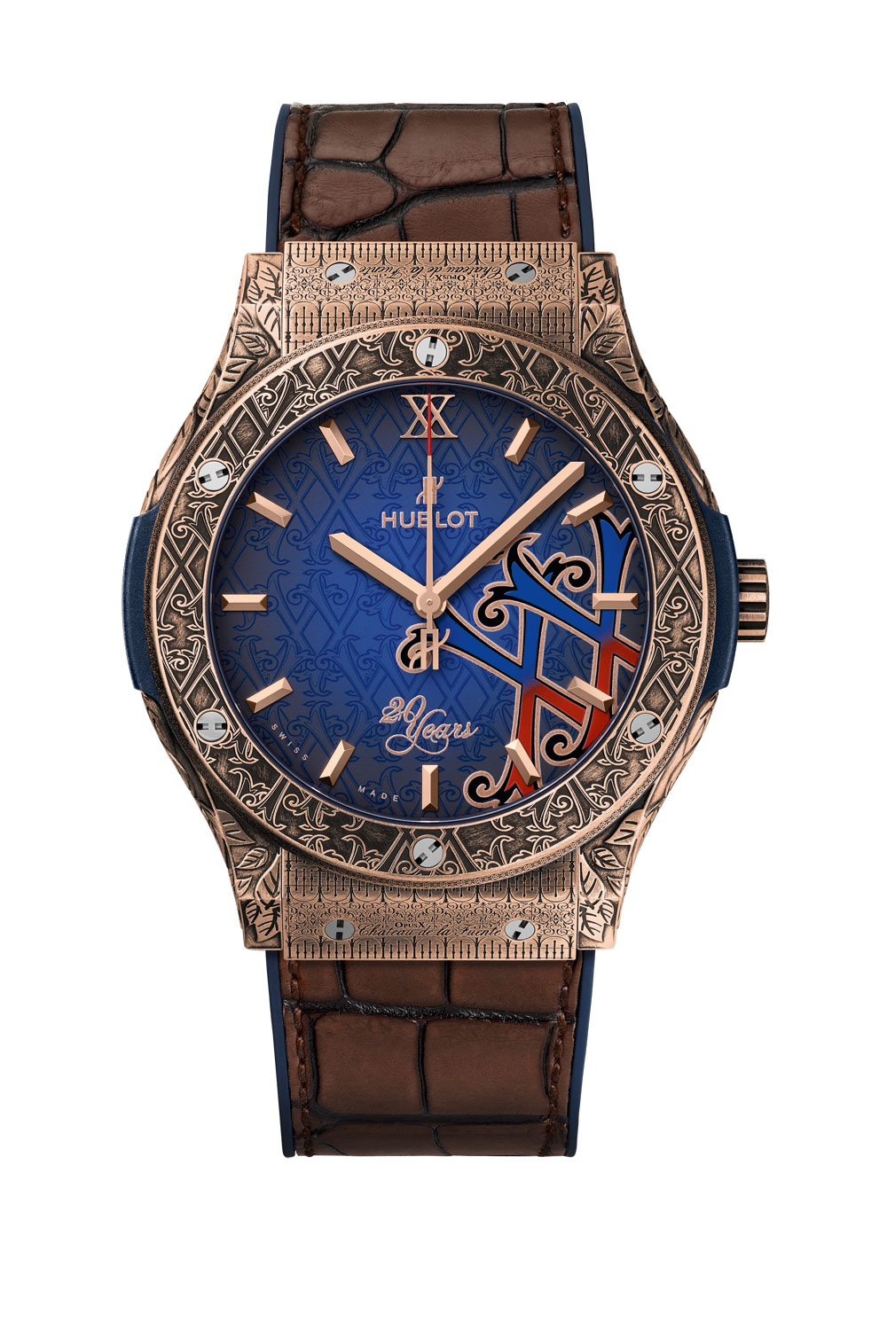 Hublot Classic Fusion Fuente 20th Anniversary - King gold - front