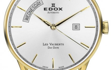 Edox Mechanical Watches - 83010 37J AID Mens Les Vauberts