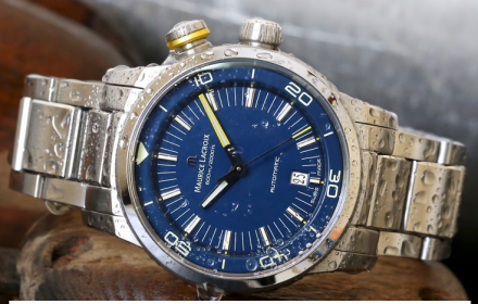 The Maurice Lacroix Pontos S Diver “Blue Devil” watch