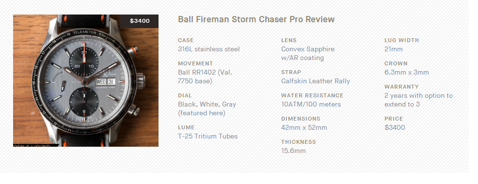 Ball Fireman Storm Chaser Pro Review