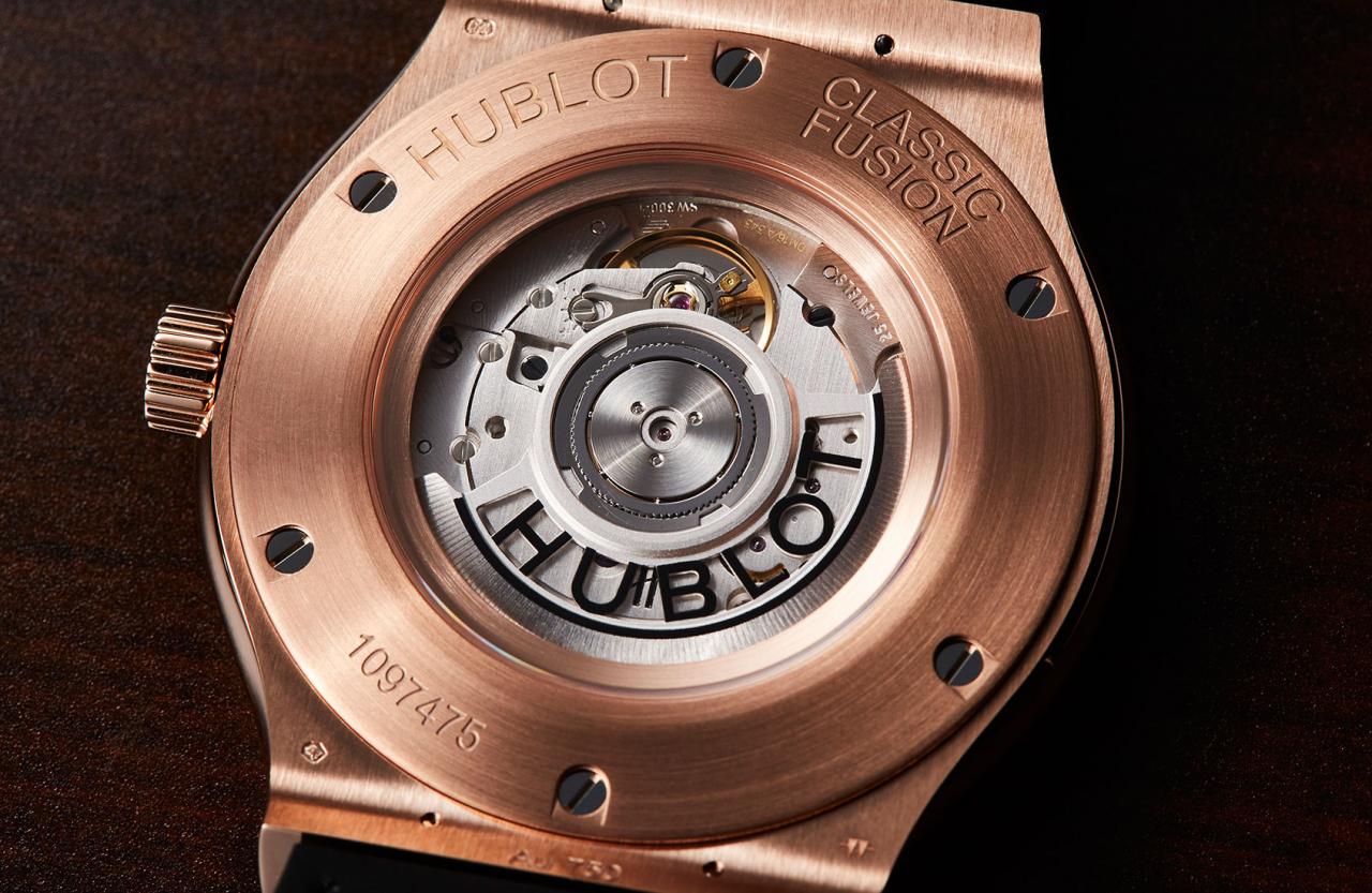  the Hublot Classic Fusion Racing Grey in King Gold