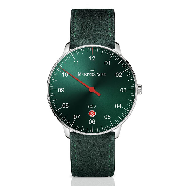MeisterSinger Neo Plus green dial