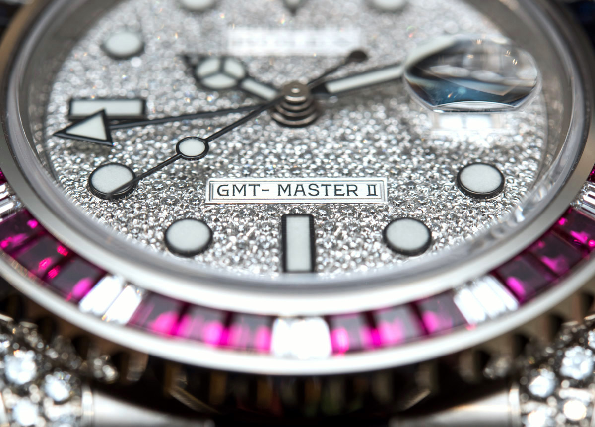 Rolex GMT-Master II 116759SARU Factory Gem-Set Watch Hands-On Hands-On 
