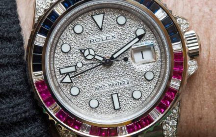 Rolex GMT-Master II 116759SARU Factory Gem-Set Watch Hands-On Hands-On