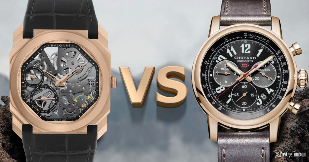 Bvlgari Watches VS Chopard Watches 