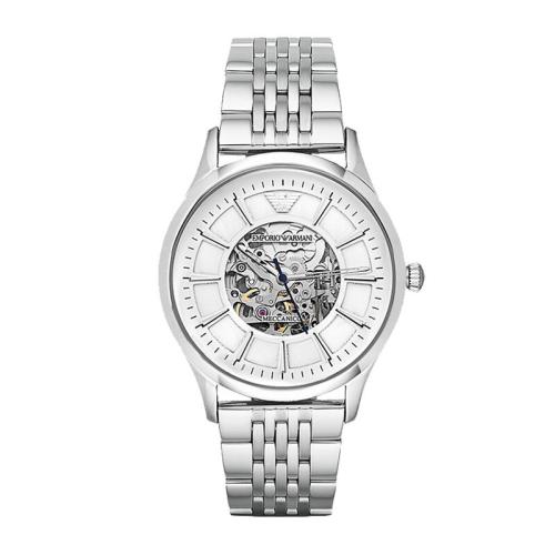 white-beautiful-skeleton-watch